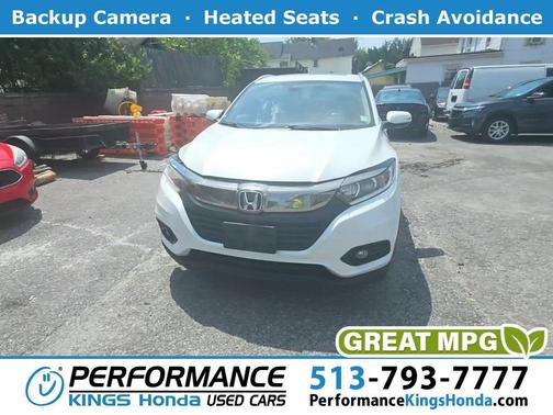 Platinum White Pearl 2020 Honda HR-V EX