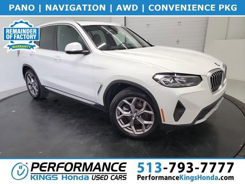Alpine White 2022 BMW X3 xDrive30i