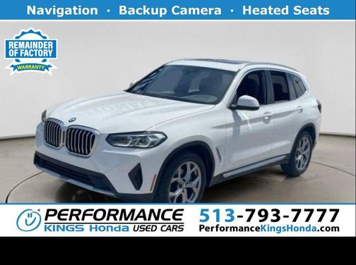 Alpine White 2022 BMW X3 xDrive30i