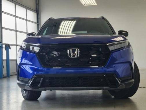 Blue 2025 Honda CR-V Hybrid Sport AWD