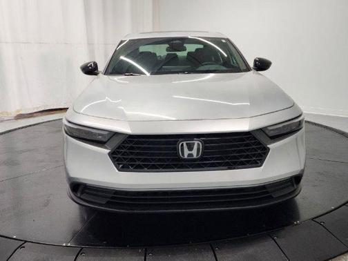 Solar Silver Metallic 2025 Honda Accord Hybrid Sport