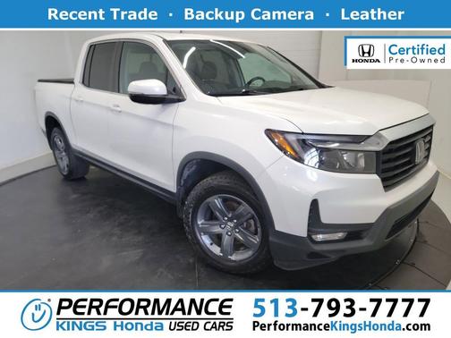 Platinum White Pearl 2023 Honda Ridgeline RTL