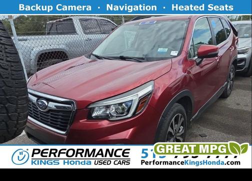 Crimson Red Pearl 2020 Subaru Forester Limited