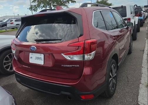 Crimson Red Pearl 2020 Subaru Forester Limited