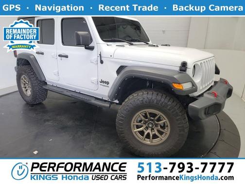 Bright White Clearcoat 2022 Jeep Wrangler Unlimited Sport