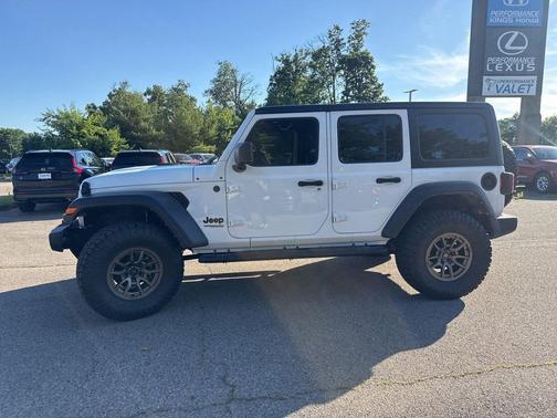 Bright White Clearcoat 2022 Jeep Wrangler Unlimited Sport