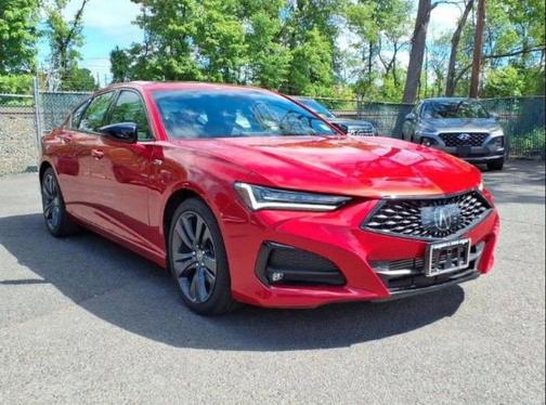 Performance Red Pearl 2022 Acura TLX A-Spec