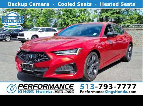 Performance Red Pearl 2022 Acura TLX A-Spec