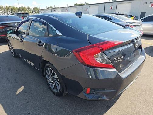 Blue 2017 Honda Civic EX