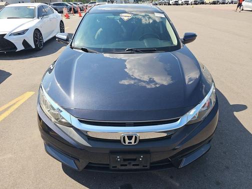 Blue 2017 Honda Civic EX