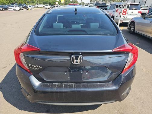 Blue 2017 Honda Civic EX