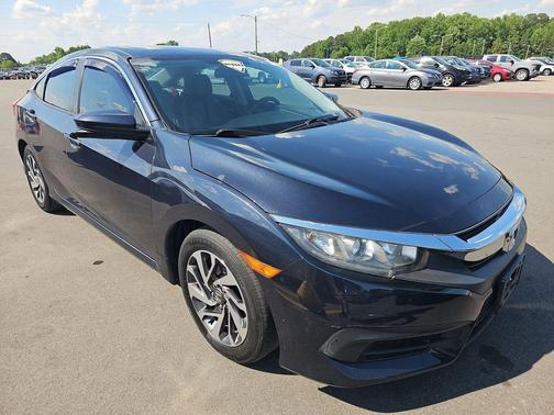 Blue 2017 Honda Civic EX