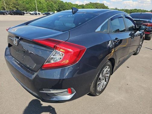 Blue 2017 Honda Civic EX