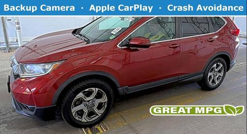 Red 2019 Honda CR-V EX