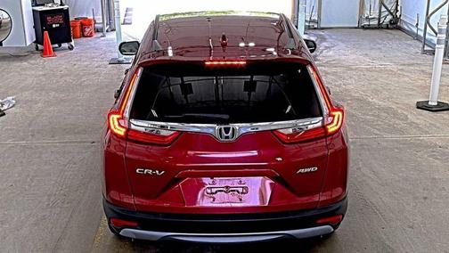 Red 2019 Honda CR-V EX
