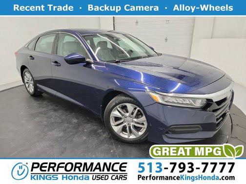 Obsidian Blue Pearl 2018 Honda Accord LX