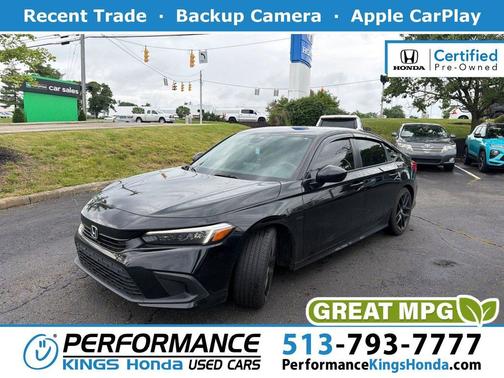Crystal Black Pearl 2024 Honda Civic Sport