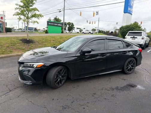 Crystal Black Pearl 2024 Honda Civic Sport