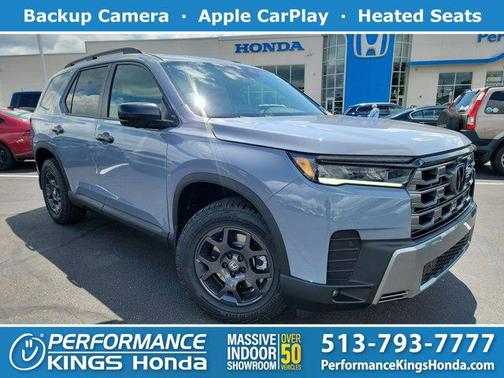 Sonic Gray Pearl 2026 Honda Pilot TrailSport