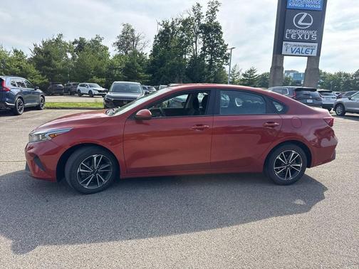 Fire Orange 2022 Kia Forte LXS
