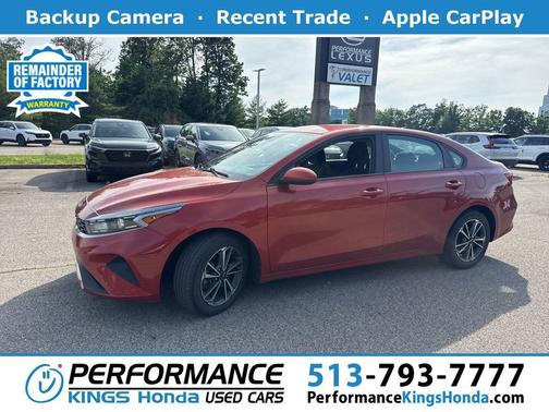 Fire Orange 2022 Kia Forte LXS