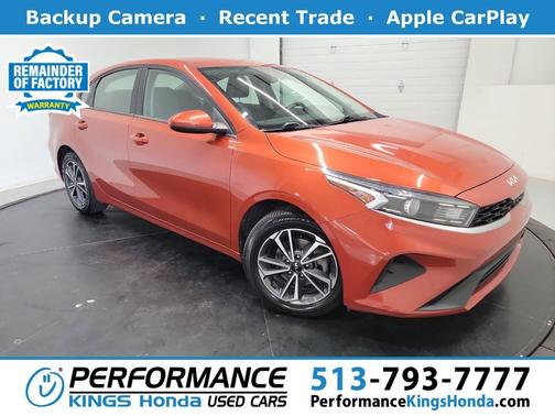 Fire Orange 2022 Kia Forte LXS