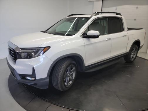 Platinum White Pearl 2021 Honda Ridgeline RTL-E