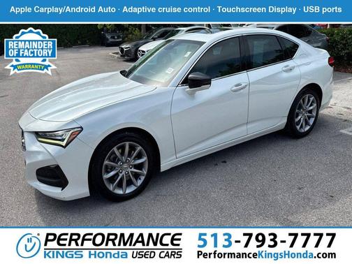Platinum White Pearl 2023 Acura TLX FWD