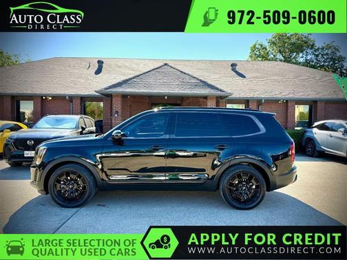 Black 2022 Kia Telluride SX
