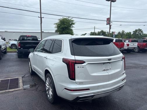 Crystal White 2023 Cadillac XT6 Premium Luxury AWD
