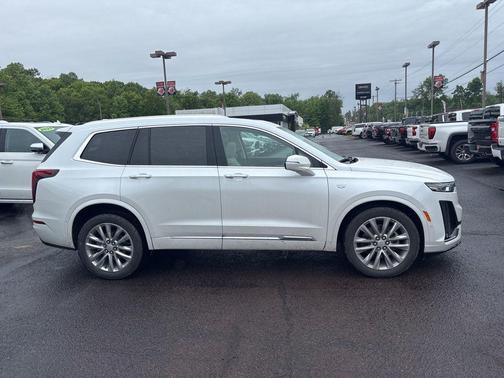 Crystal White 2023 Cadillac XT6 Premium Luxury AWD