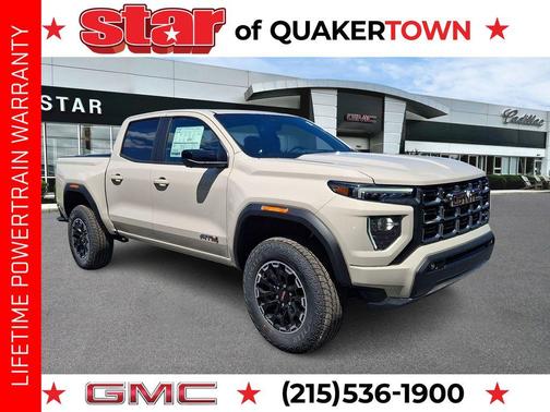 Tan 2026 GMC Canyon AT4