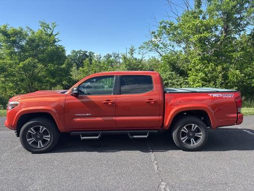 Inferno Red 2017 Toyota Tacoma TRD Sport