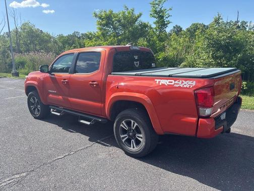Inferno Red 2017 Toyota Tacoma TRD Sport