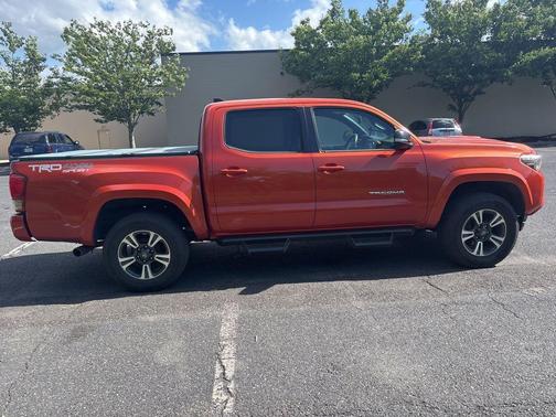 Inferno Red 2017 Toyota Tacoma TRD Sport
