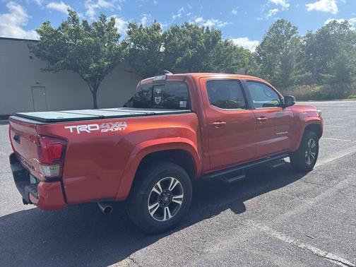 Inferno Red 2017 Toyota Tacoma TRD Sport