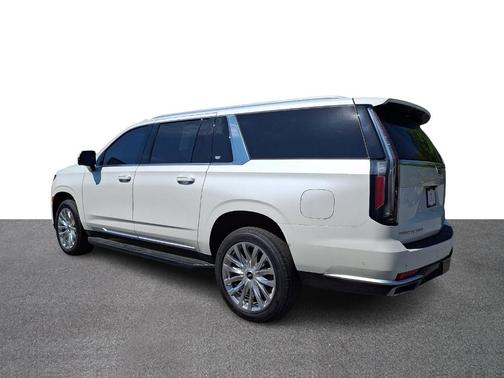 Crystal White Tri-Coat 2024 Cadillac Escalade ESV Premium Luxury