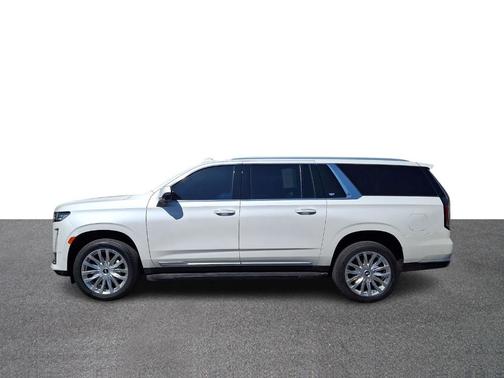Crystal White Tri-Coat 2024 Cadillac Escalade ESV Premium Luxury