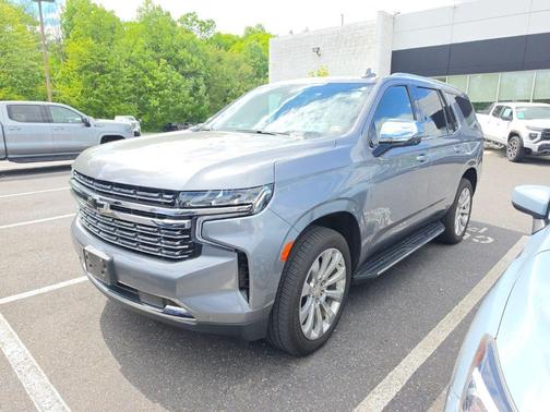 Steel Metallic 2021 Chevrolet Tahoe Premier