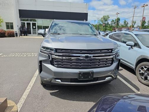 Steel Metallic 2021 Chevrolet Tahoe Premier