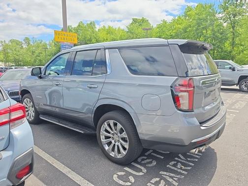 Steel Metallic 2021 Chevrolet Tahoe Premier