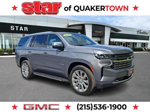 Satin Steel Metallic 2021 Chevrolet Tahoe Premier
