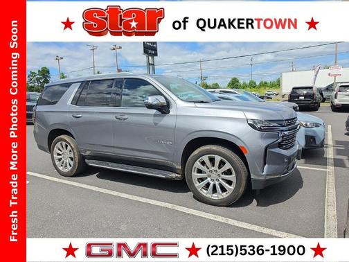 Steel Metallic 2021 Chevrolet Tahoe Premier