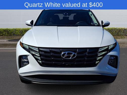 Quartz White 2022 Hyundai TUCSON SEL