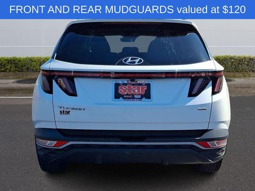 Quartz White 2022 Hyundai TUCSON SEL
