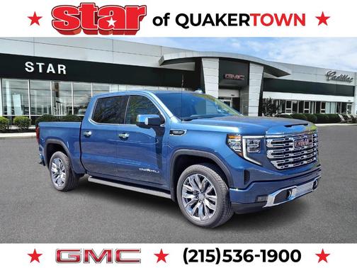Blue 2026 GMC Sierra 1500 Denali