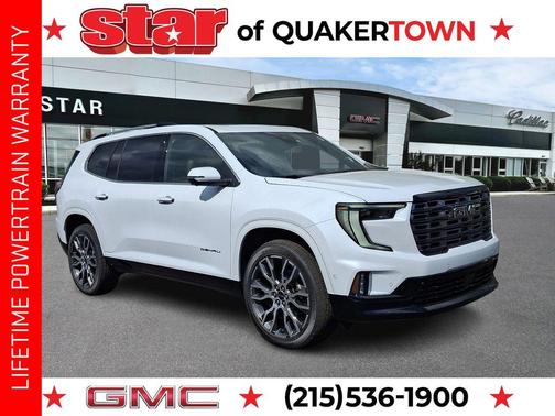 White 2026 GMC Acadia DENALI ULTIMATE