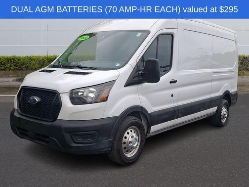 Oxford White 2023 Ford Transit-250