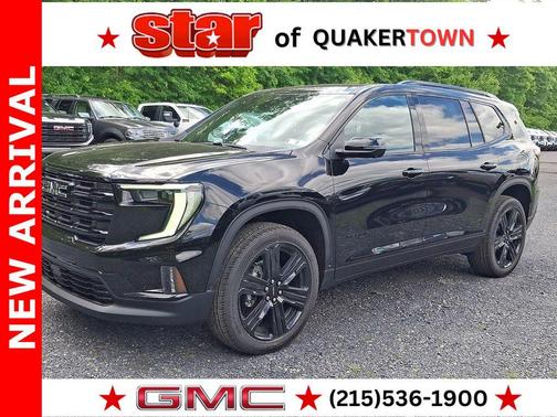Black 2026 GMC Acadia Elevation