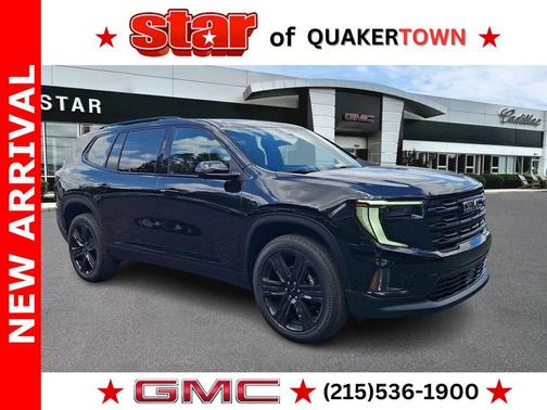 Black 2026 GMC Acadia Elevation